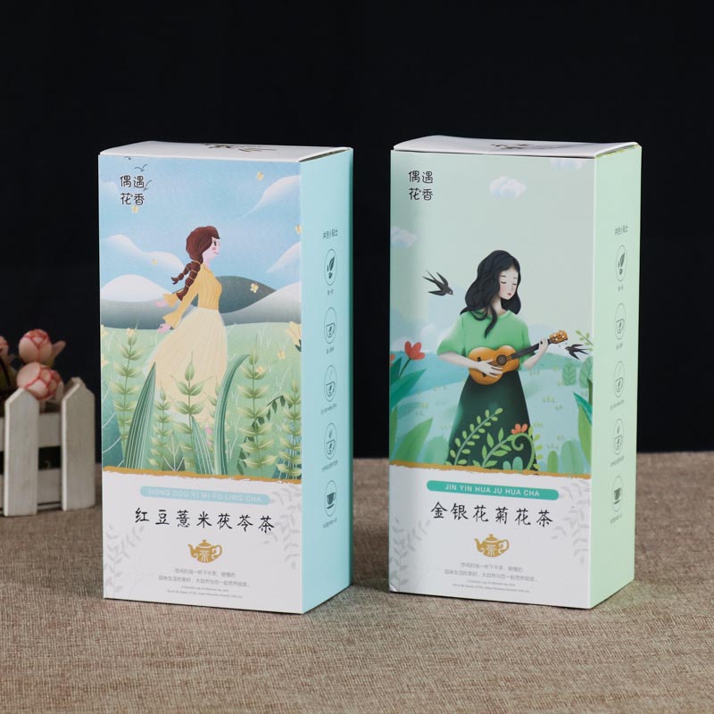 Imballaggio del tè delle scatole del cassetto